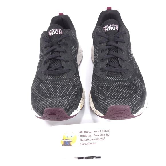 Skechers Ultra Go Run Athletic Running Lace Up Shoe Womens Size 7.5 128269 Black - Picture 2 of 9